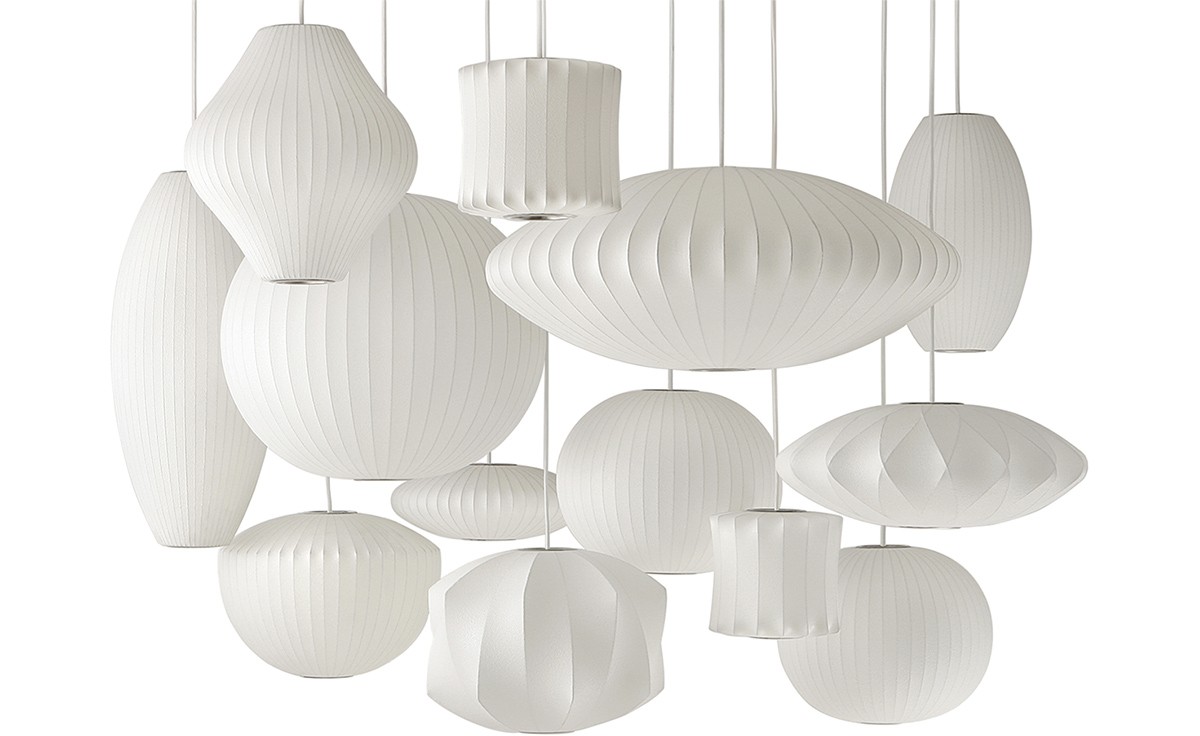 Saucer Zijde Bubble Hanglamp Woonkamer