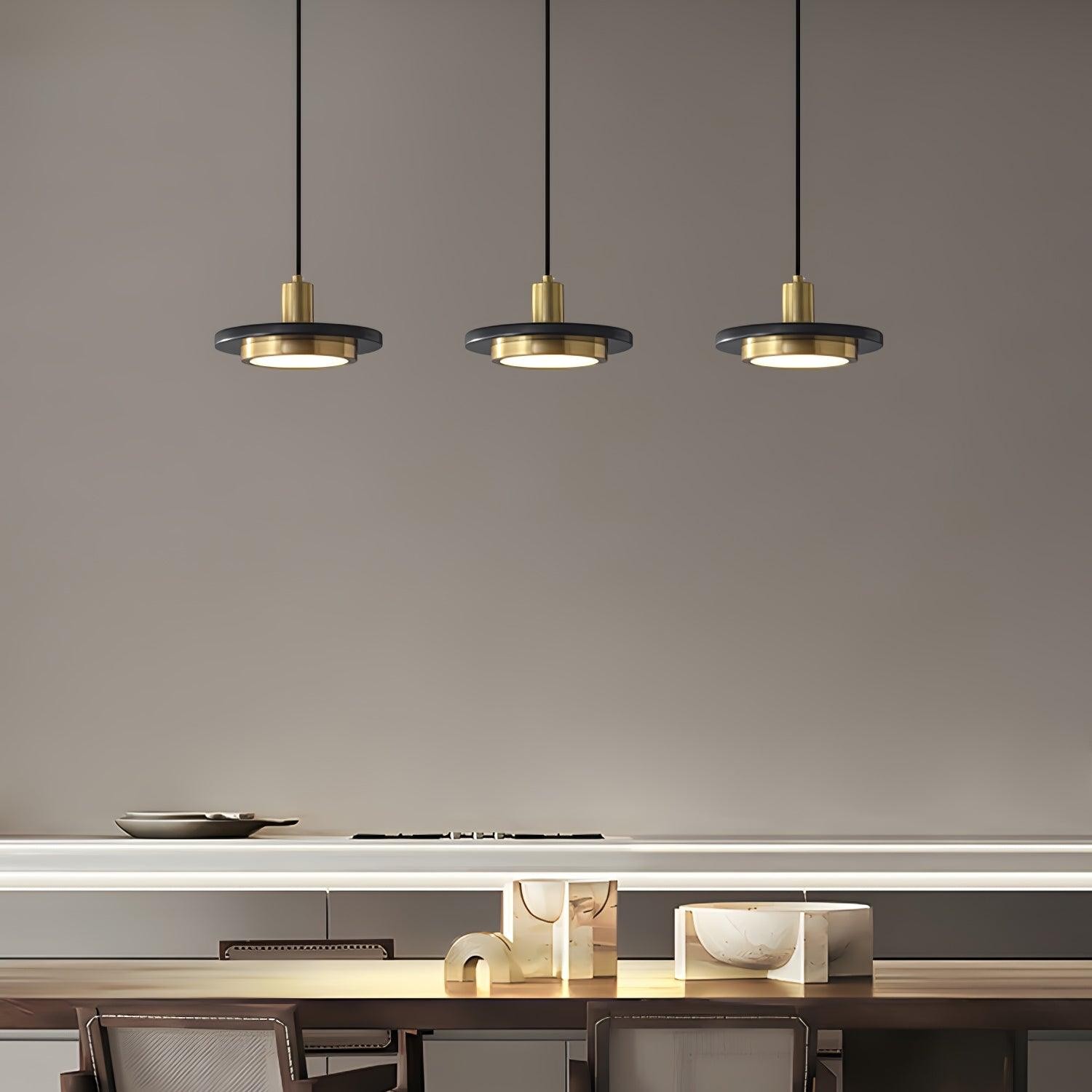 Dubbele cirkel hanglamp HL459
