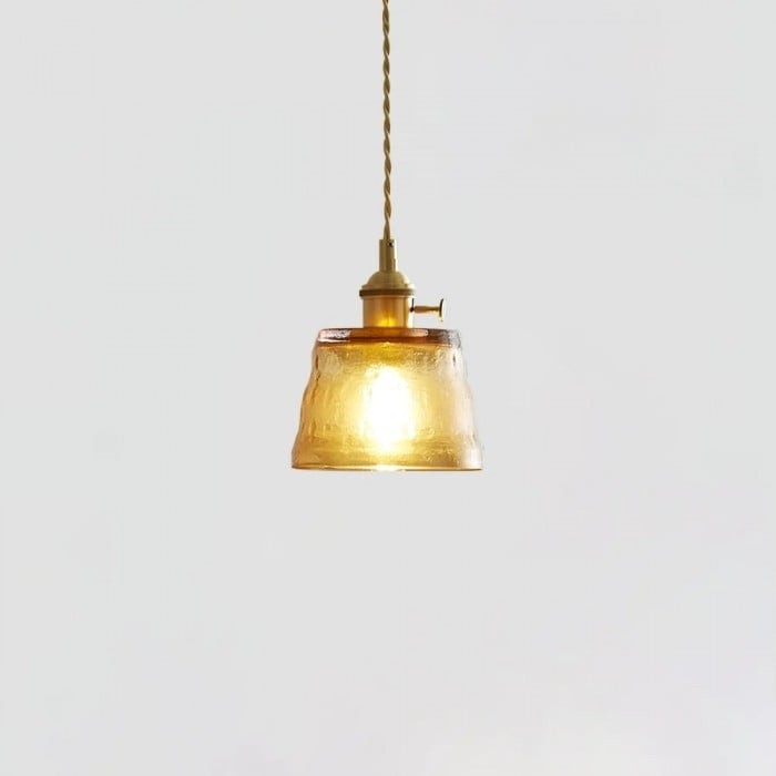 Nordic Cup Messing Glazen Hanglamp HL262