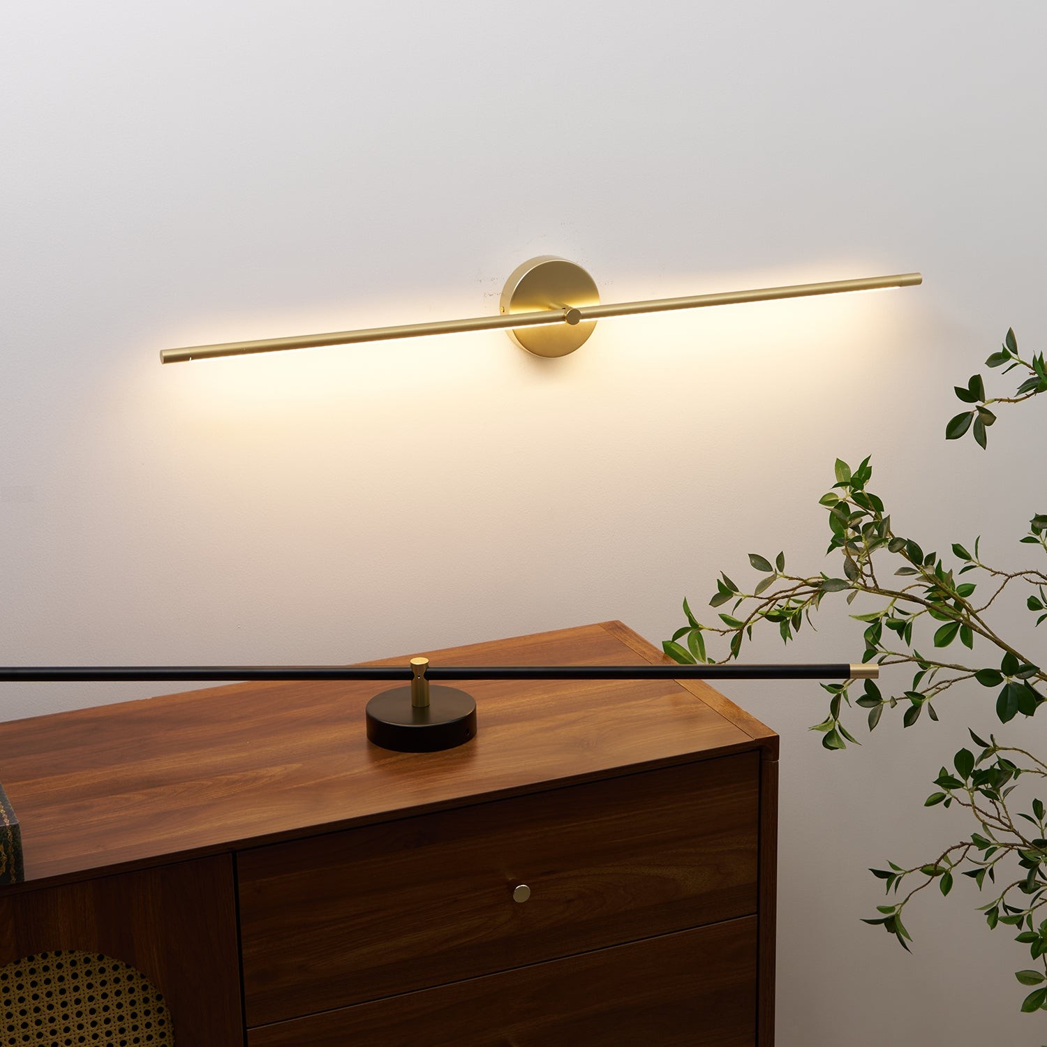 Kady Linear Disc wandlamp HL2608