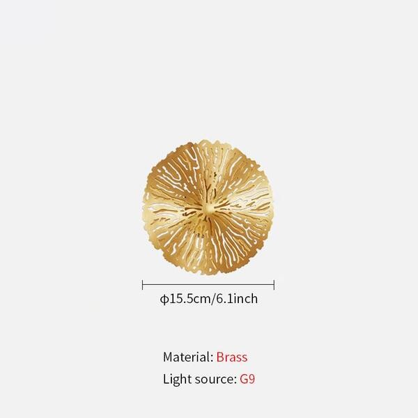 Lotus Leaf Wandlamp