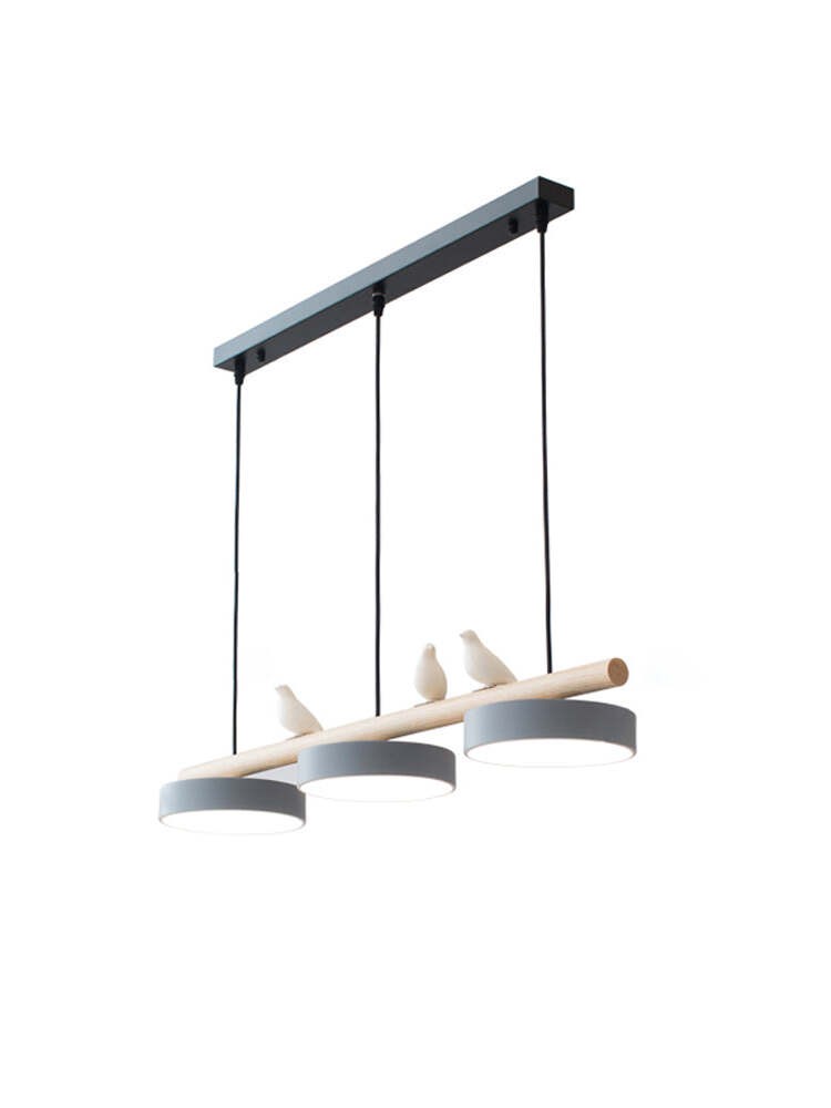 Creatieve hanglamp in de vorm van een takvogel HL943