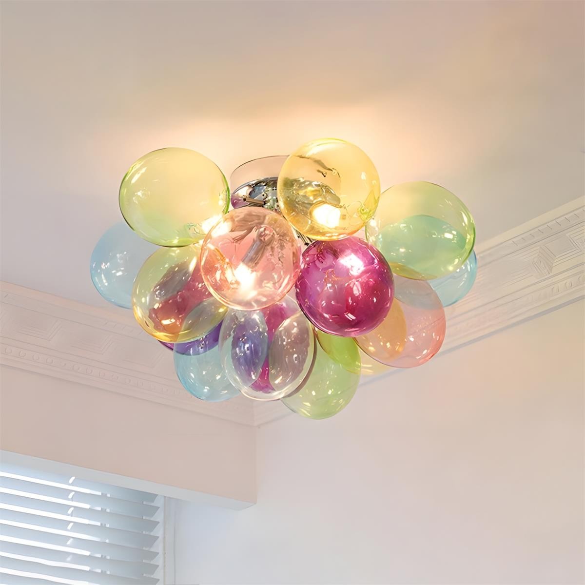 Bubbelvormige plafondlamp HL2856
