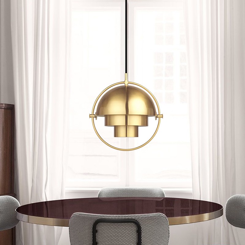 Multilayer Draaibare Metalen Hanglamp HL36