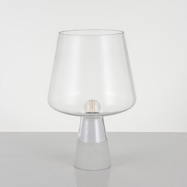 Glazen Tafellamp Industriële