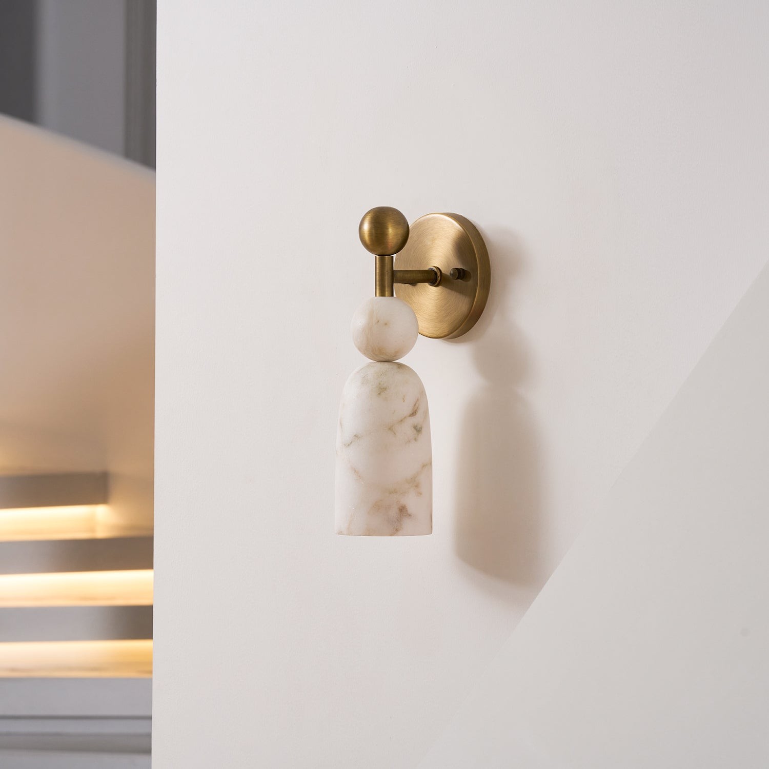 Flume Alabaster wandlamp HL3318