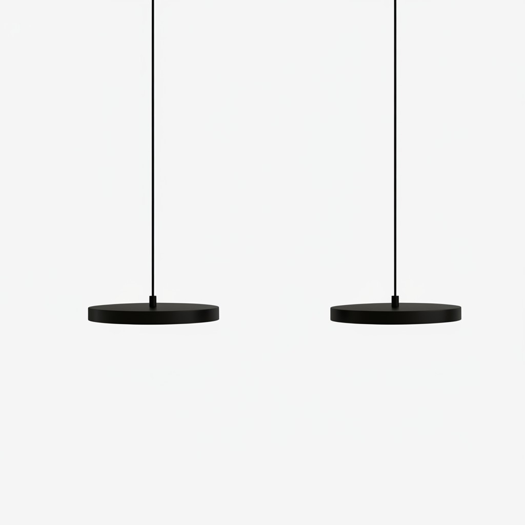Feranox hanglamp met schijfvormig design - moderne stijl voor de eetkamer HL2405