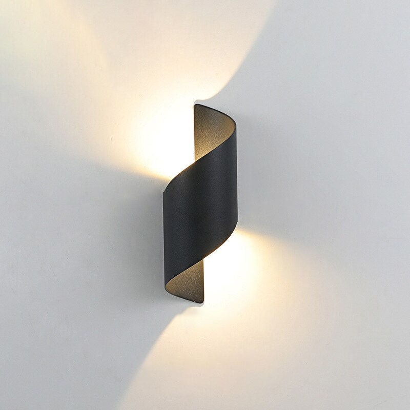 Moderne Curl Twisted LED Wandlamp HL698