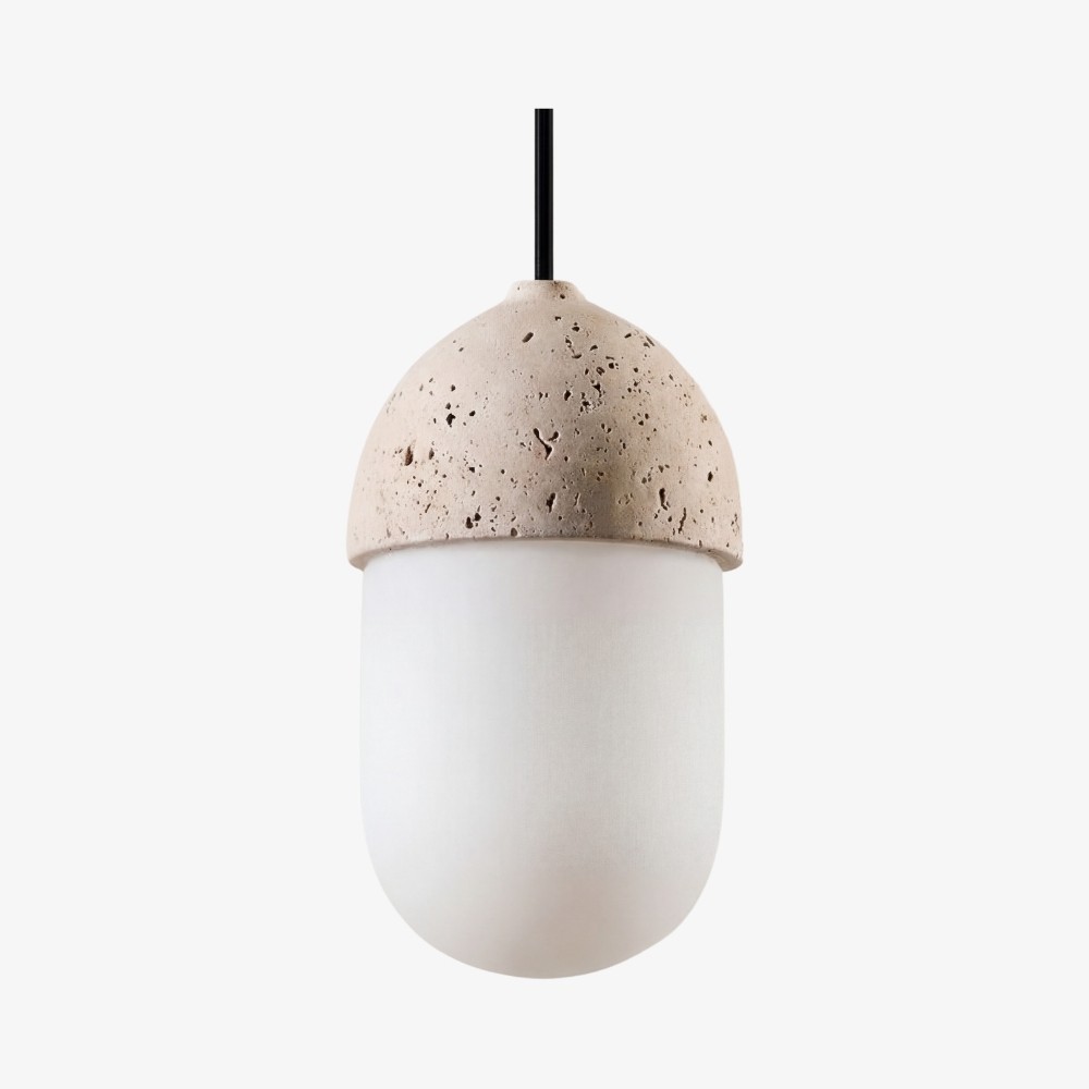 Orbaltis Moderne Orb Cluster Hanglamp - Hanglamp van natuursteen en glas voor woonkamer of keuken HL2448