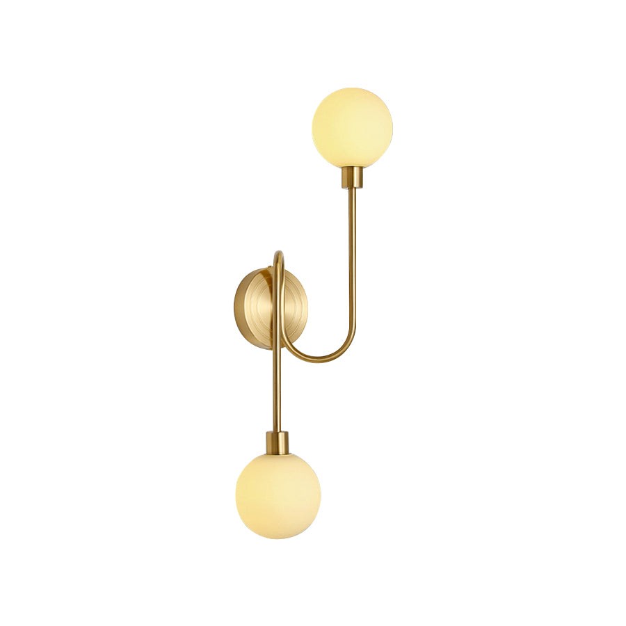 Holten messing wandlamp met arm HL2962