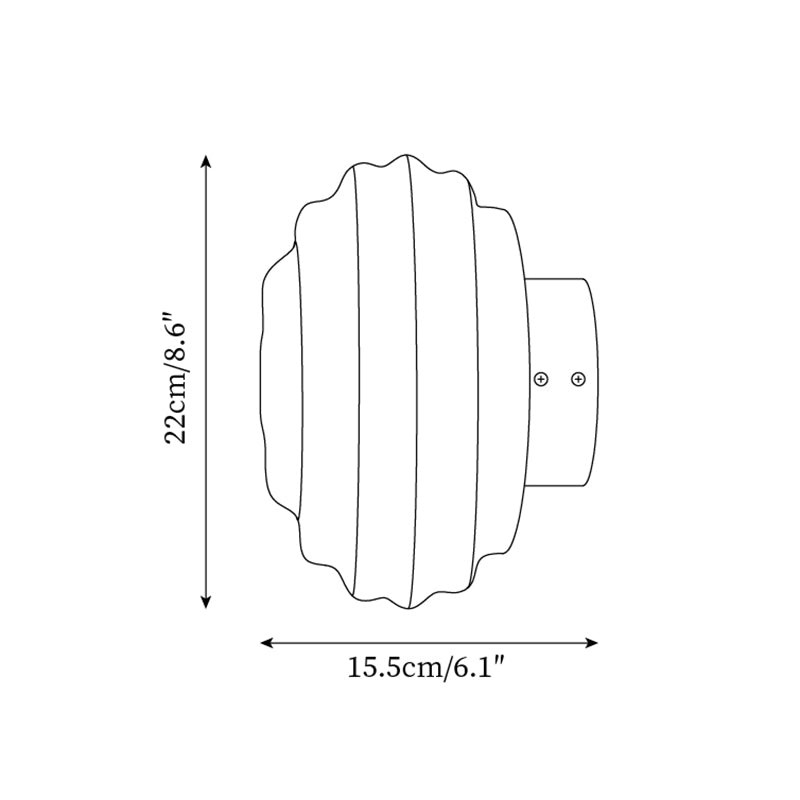 Beverly wandlamp HL2571