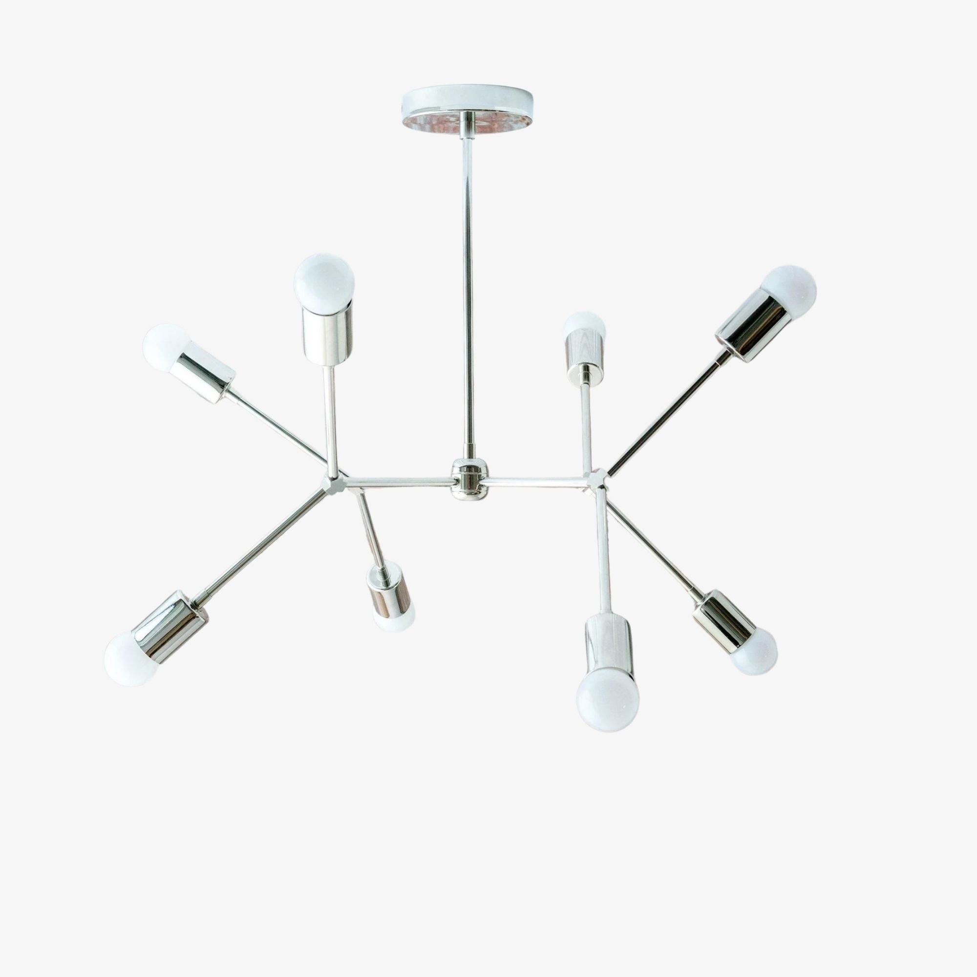 Mobilux Line Moderne Geometrische Kroonluchter - Plafondlamp van Messing HL1683