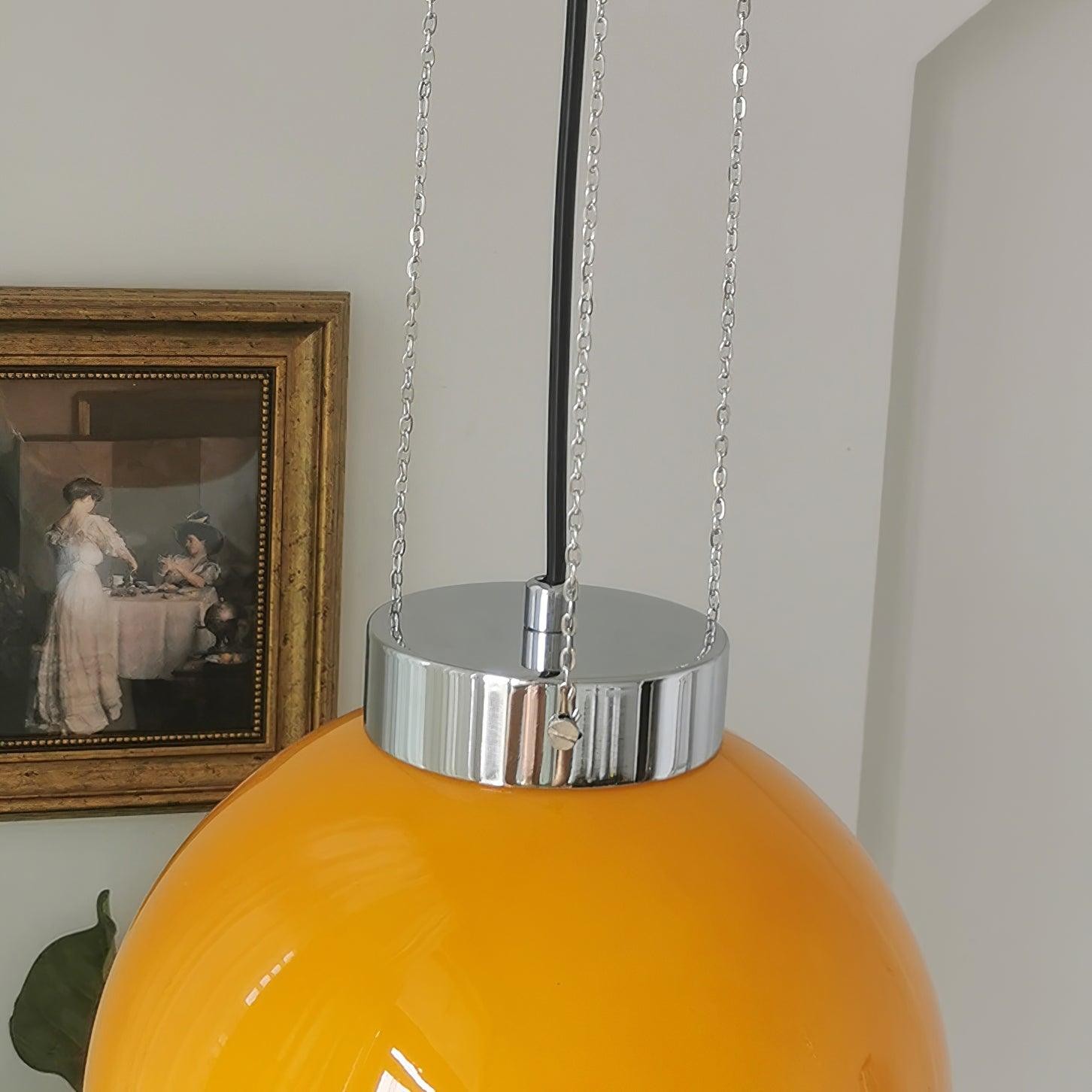 Vintage Bauhaus creatieve halfronde hanglamp HL604