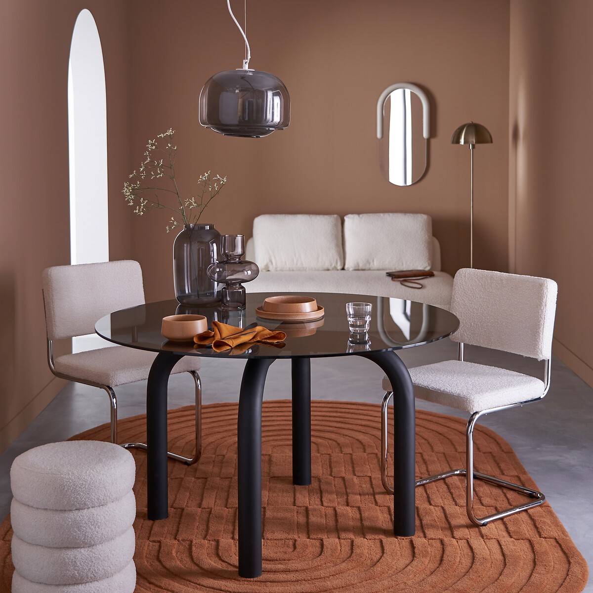 Clinco Dubbele Bolvormige Glazen Hanglamp - Moderne Kleurrijke Hanglamp voor de Slaapkamer HL1094