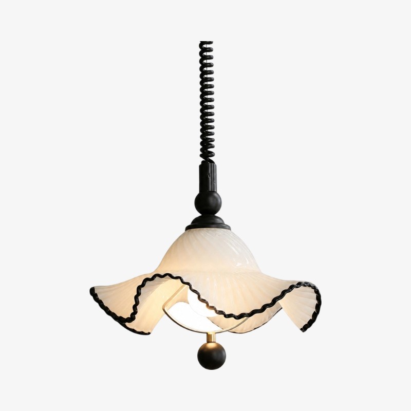 Cazelle Franse Vintage Golf Hanglamp - Zachte Sfeervolle Hanglamp voor Interieurs HL3591