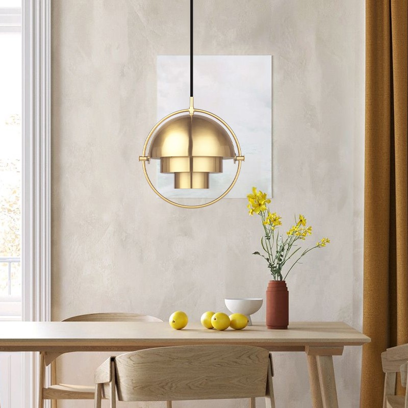 Multilayer Draaibare Metalen Hanglamp HL36