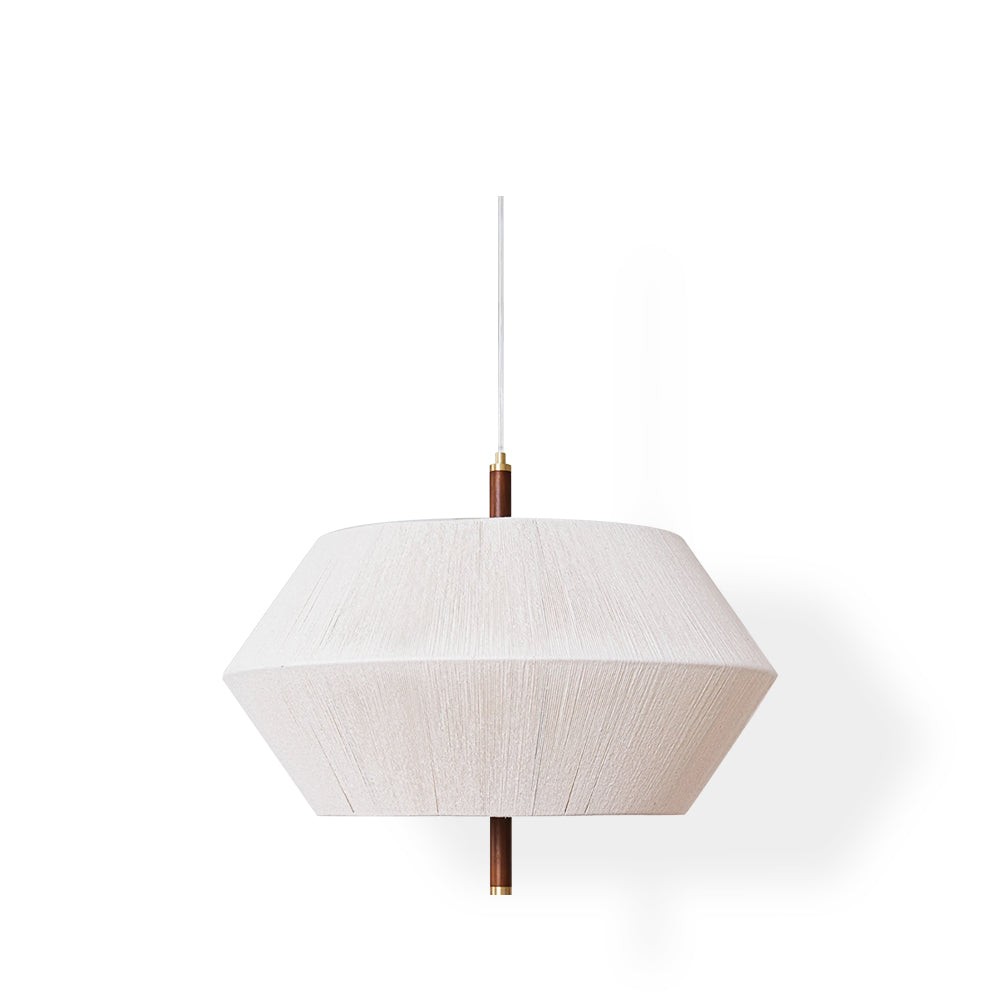 Japanse Wabi-Sabi-stijl geweven stoffen hanglamp HL880