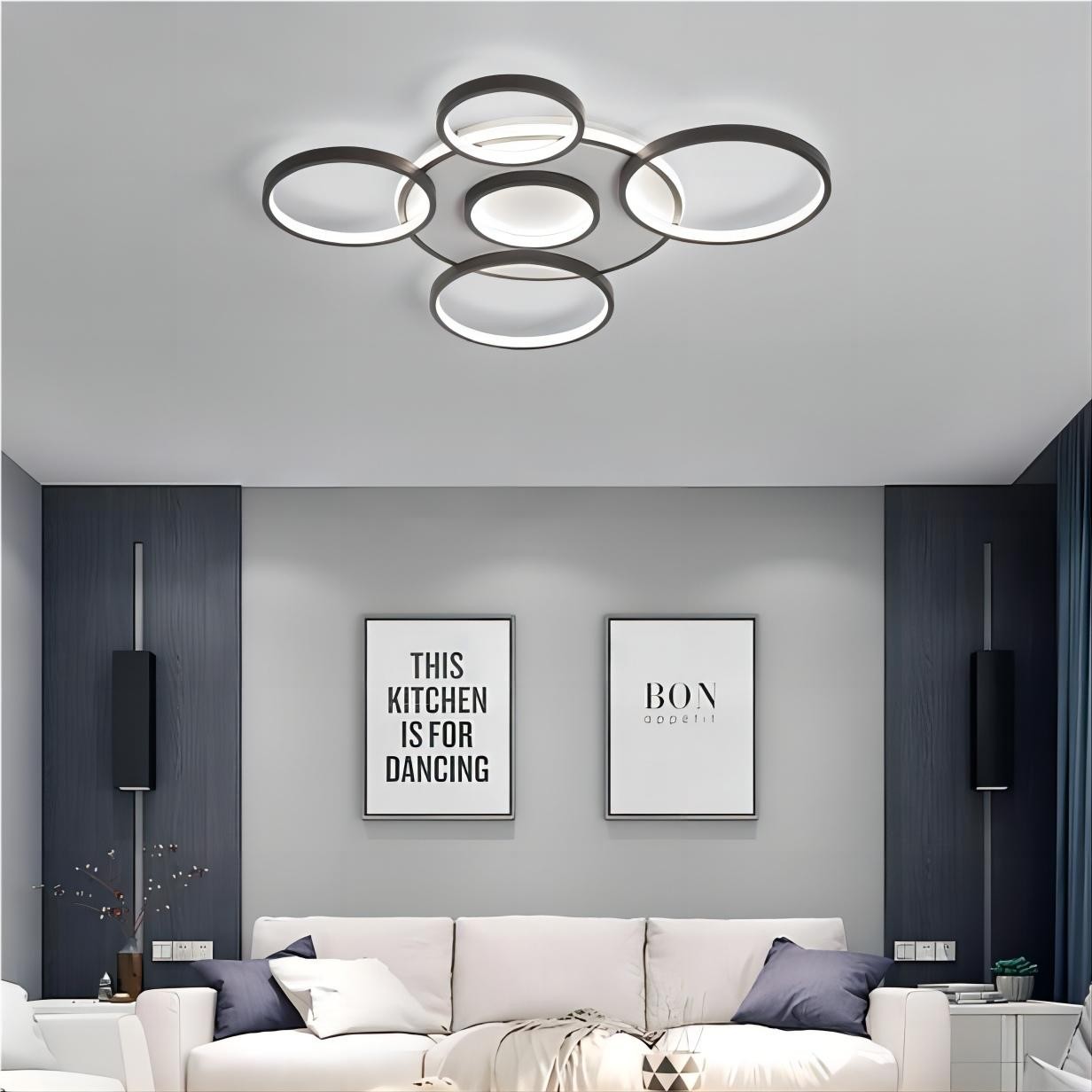 Moderne ronde multicirkel LED plafondlamp HL135