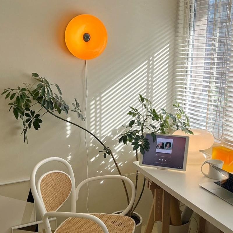 Vintage Donut Bauhaus Tafellamp Wandkandelaar HL164