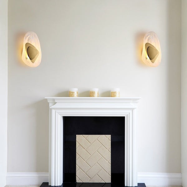 Water Ripple Sculpturale Wandlamp HL1255