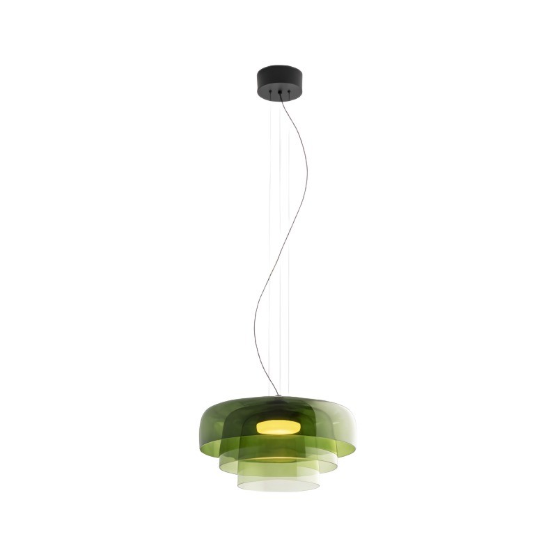 Moderne glazen komvormige hanglamp HL05