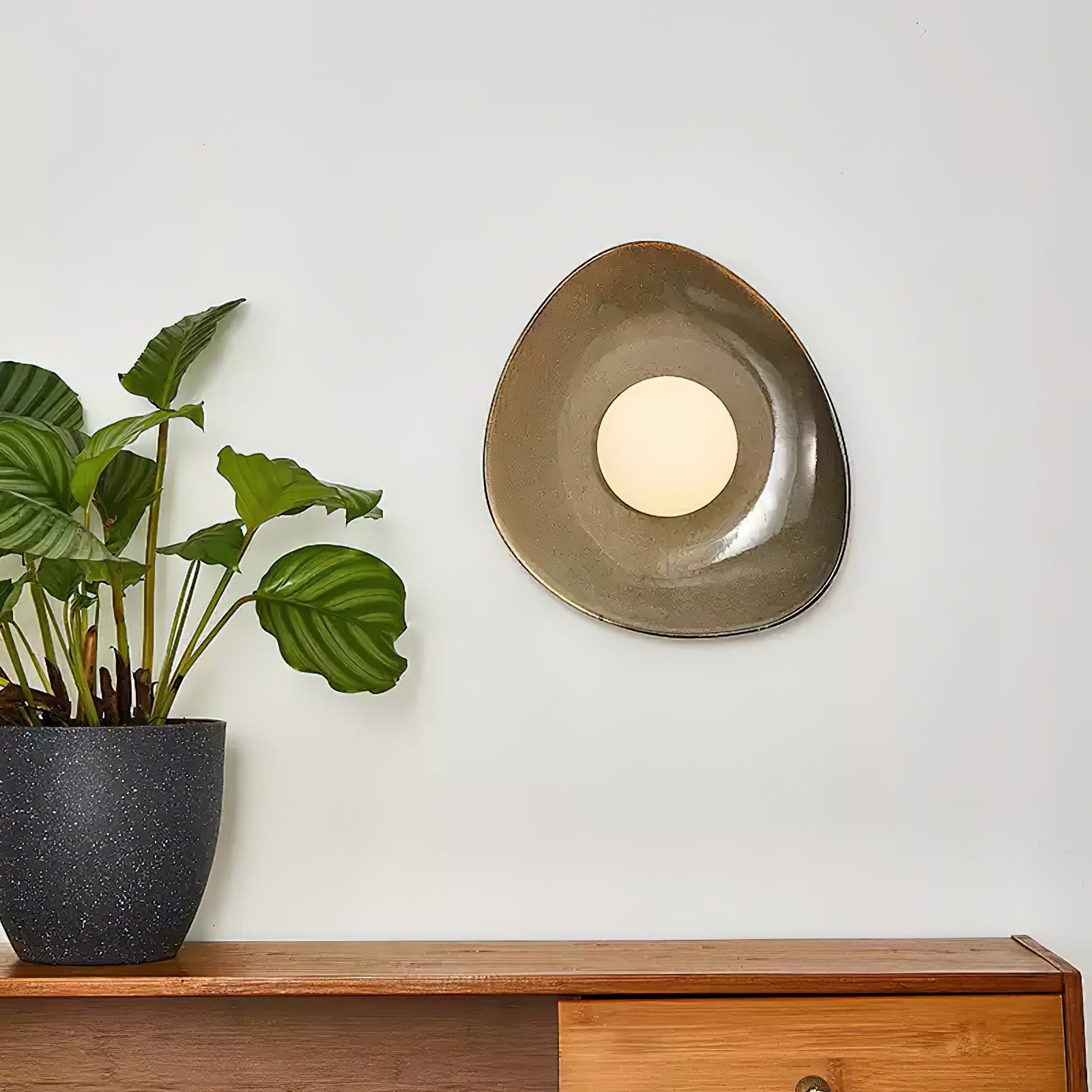 Pebble Disc Wandlamp HL1148