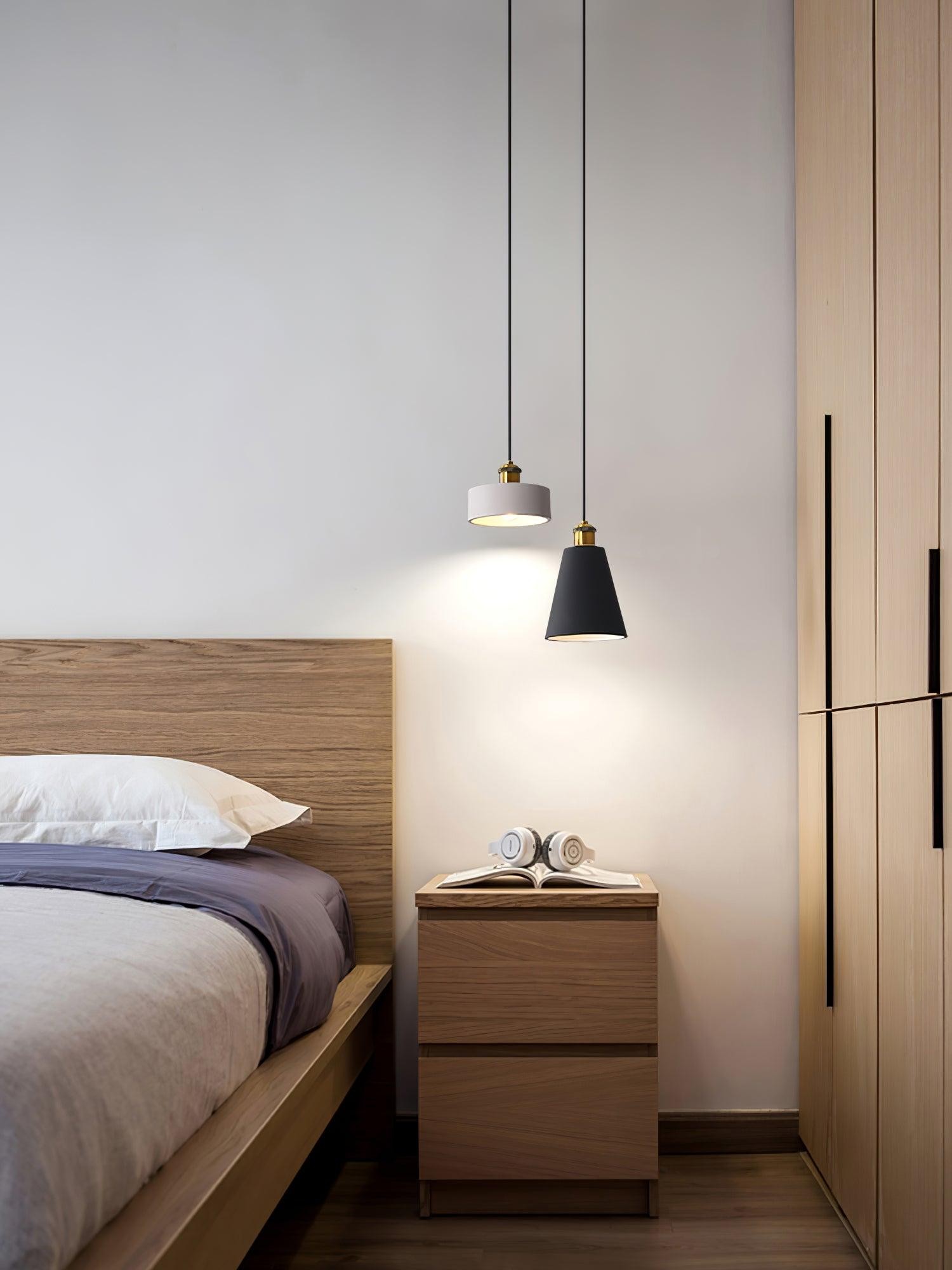 Moderne hars geometrische hanglamp HL787