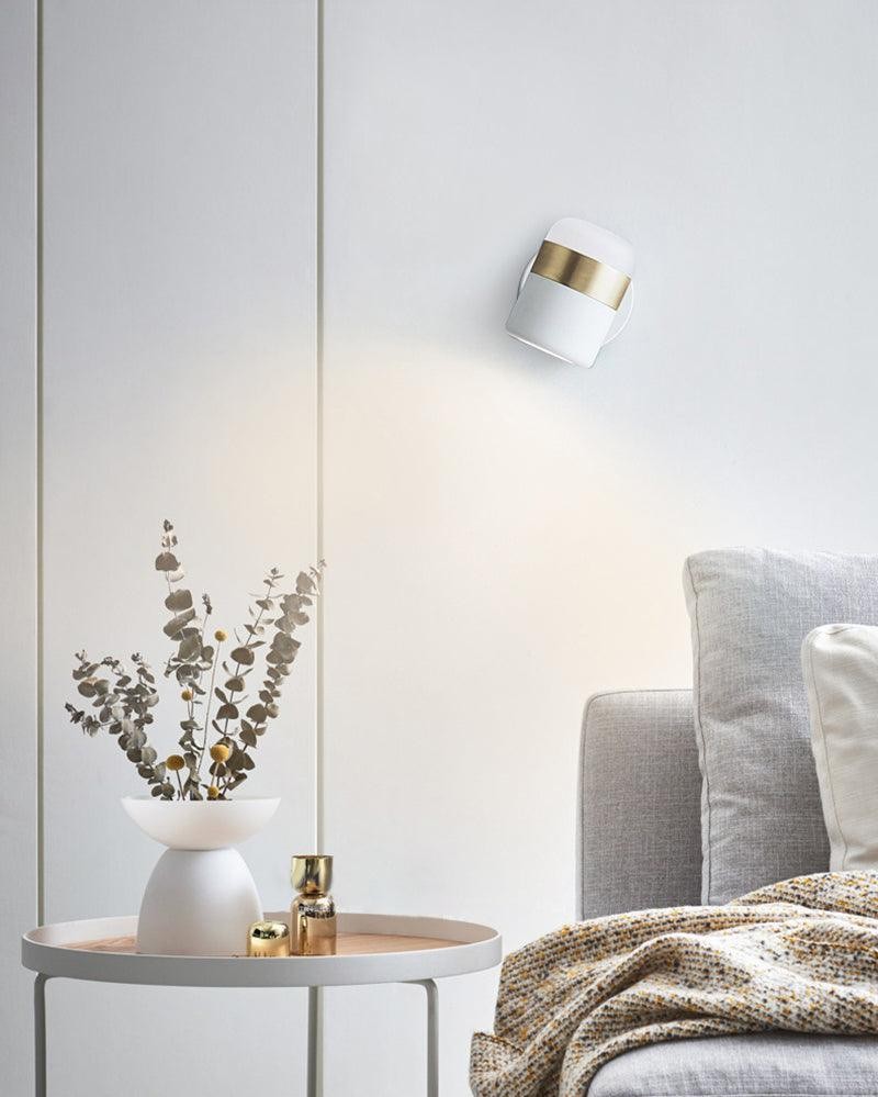 Verstelbare glazen wandlamp HL2931