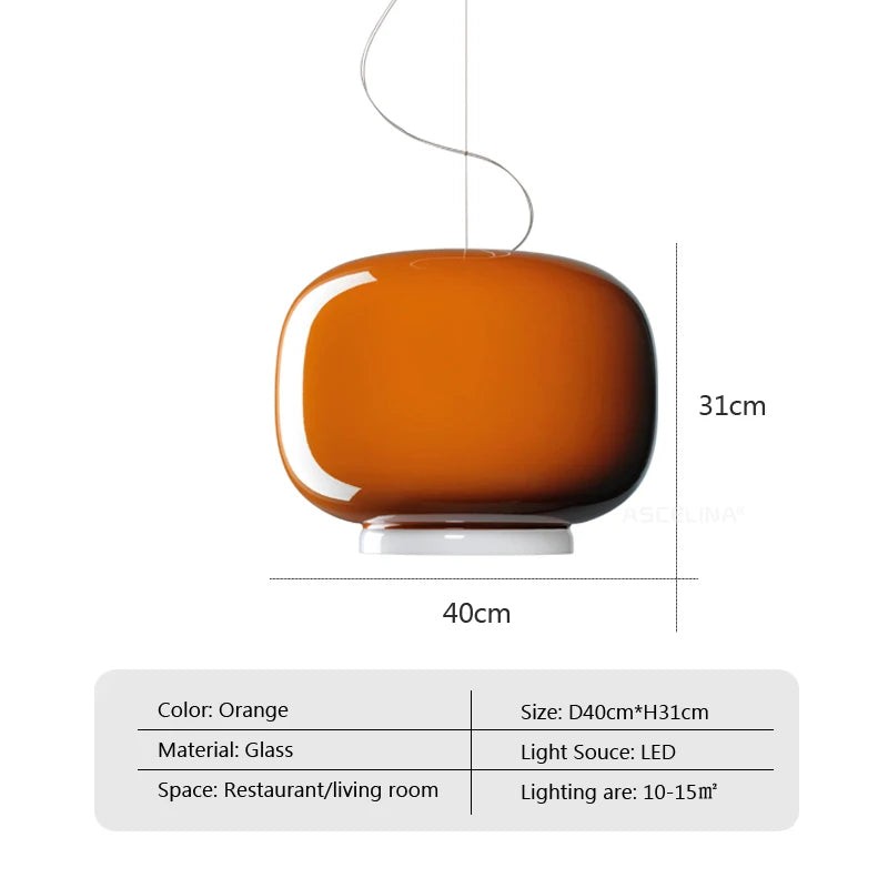 Chouchin Hanglamp Moderne LED Glazen Hanglamp HL3502