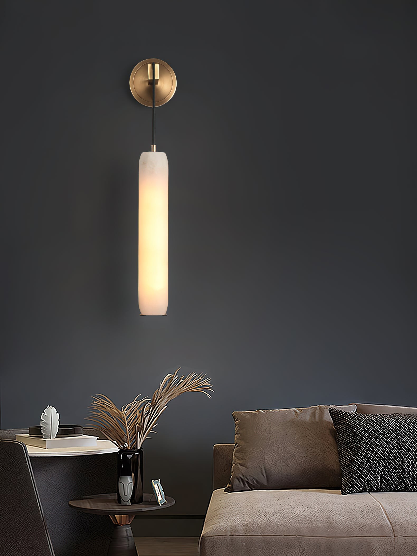 Albasten wandlamp HL2990