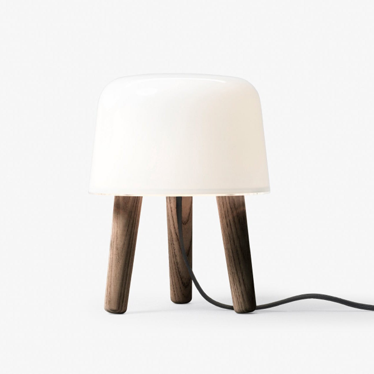 Nordic Wood Decoratieve Glazen Tafellamp Voor Slaapkamer HL709