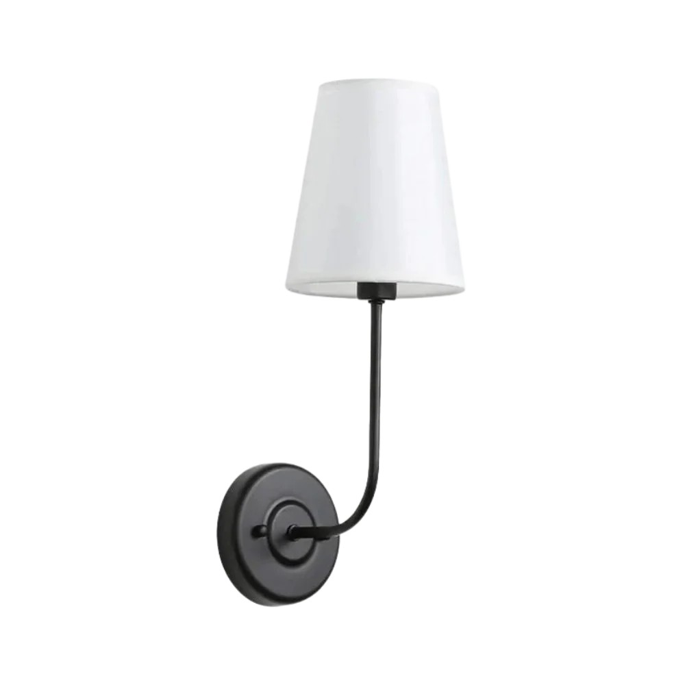 De geweven metalen wandlamp HL3342