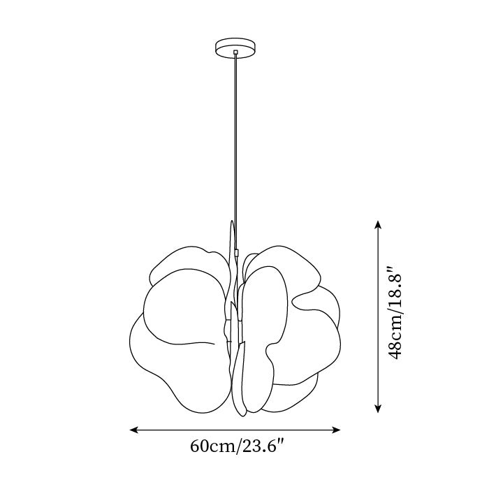Creatieve Petal Hanglamp HL383