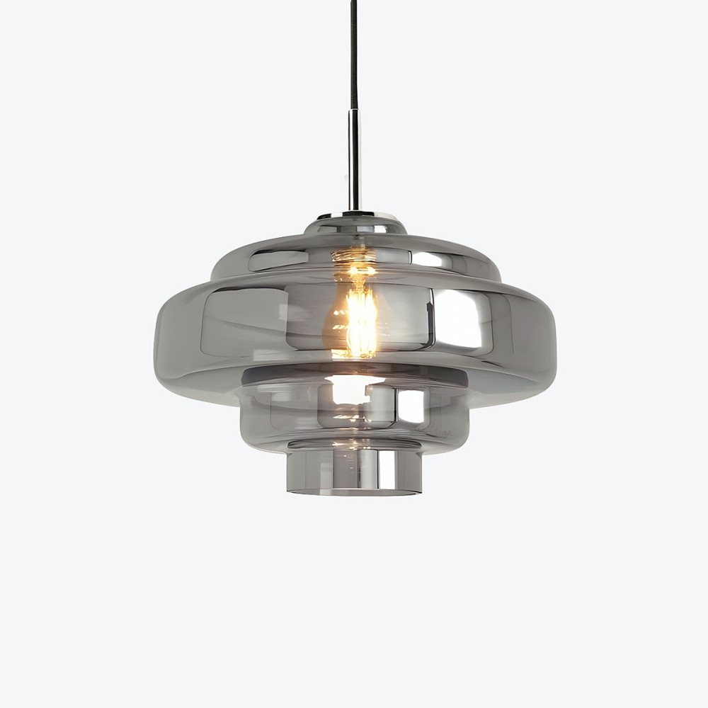 Koloro Kleurrijke Bauhaus Glazen Hanglamp - Levendige Meerlaagse Lamp voor de Keuken HL1332