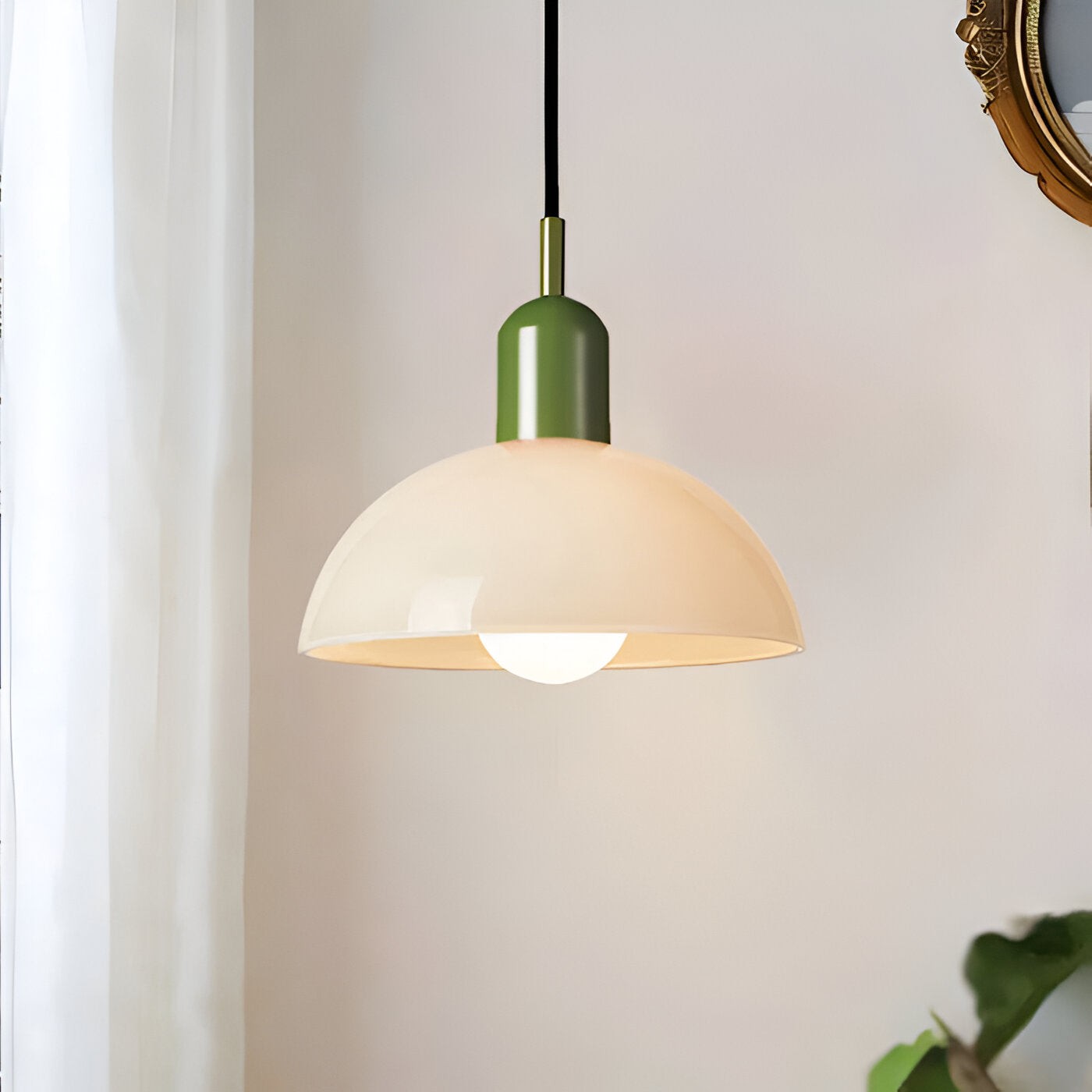 Aurora Nordic kleurrijke komvormige hanglamp HL3369