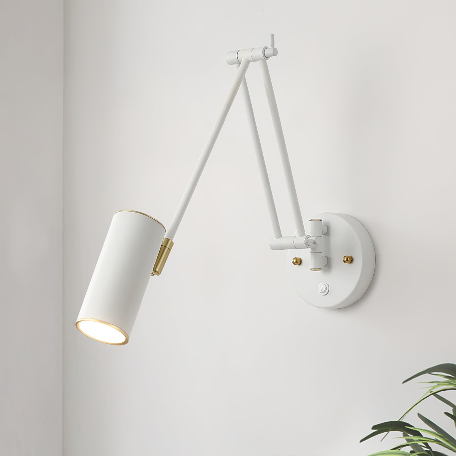 Wandlamp met zwenkarm HL1202