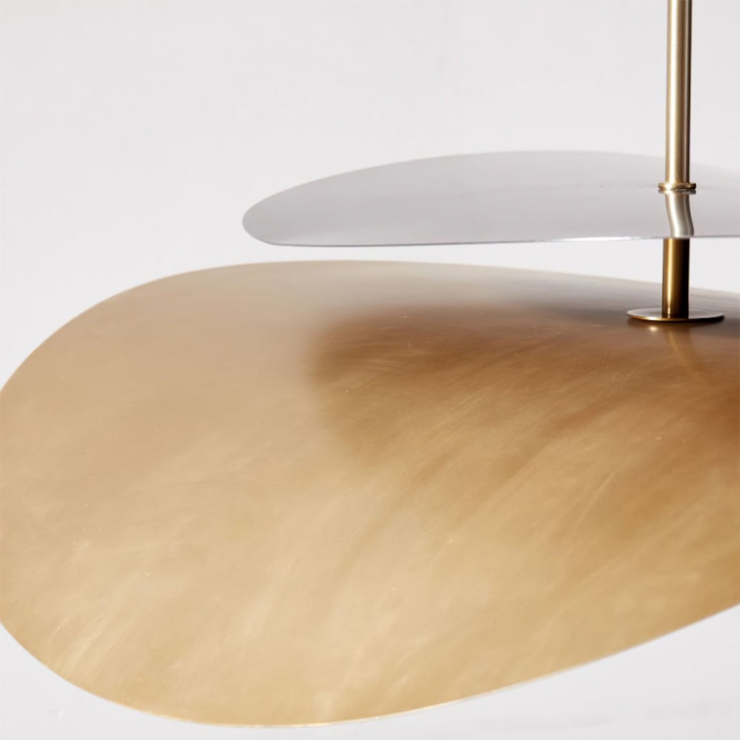 Nordic Simple Dubbellaags Bolvormige Glazen Kroonluchter HL655