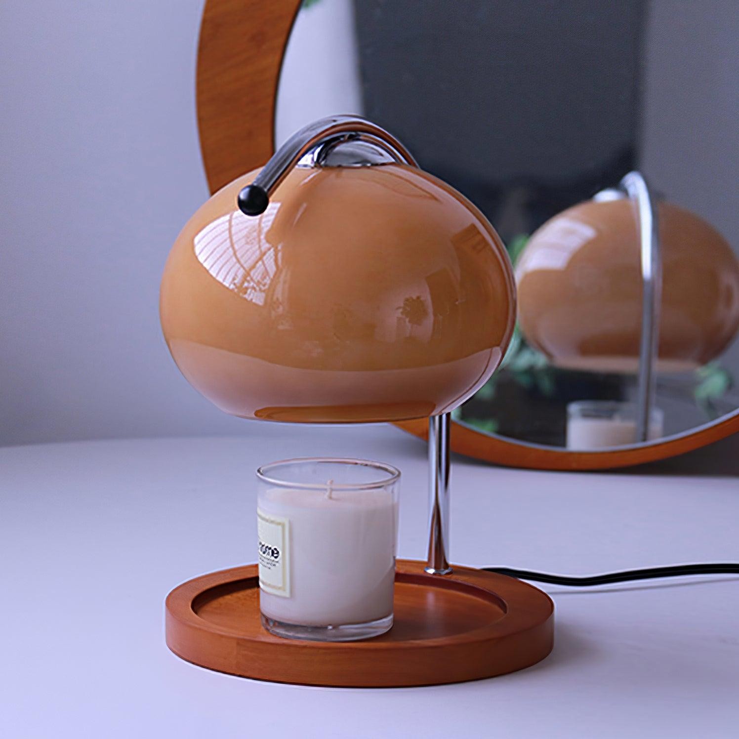 Retro Bauhaus Orb Tafellamp/ kaars warmer lamp HL171