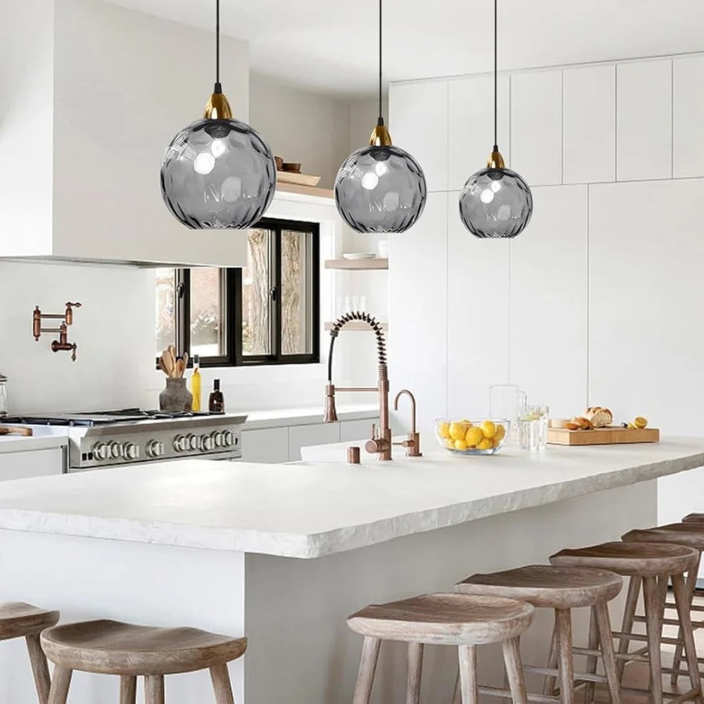 Moderne LED Nordic plafondlamp met glazen bol HL1288
