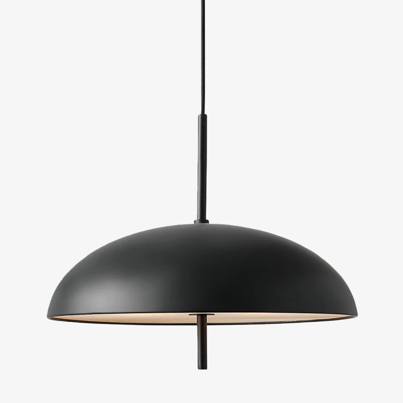 Aurelia hanglamp - Sculpturaal metalen frame met slanke kap voor eetkamer en hal HL1957