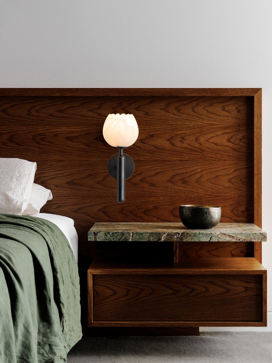 Mian alabaster wandlamp HL2992