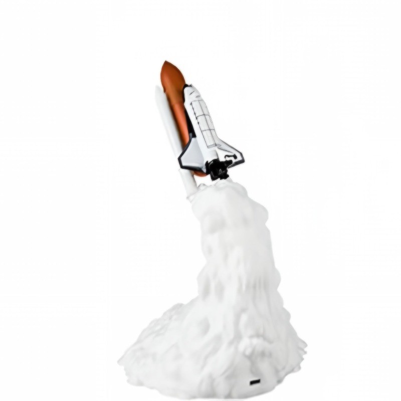 Creatieve 3D-geprinte vliegtuig vuurdraak tafellamp HL336