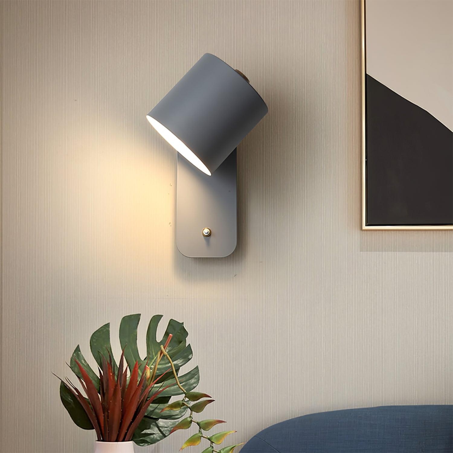 Moderne Draaibare Cilinder LED Wandlamp HL73