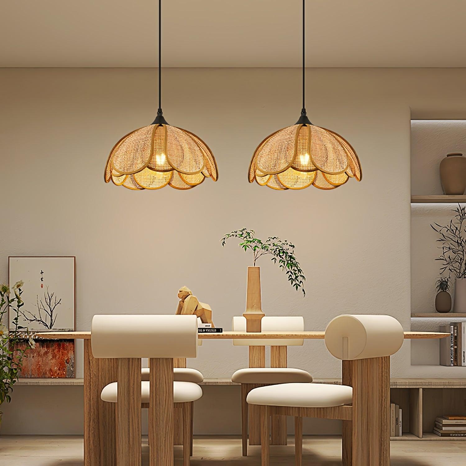 Bloom Rattan Hanglamp HL2911