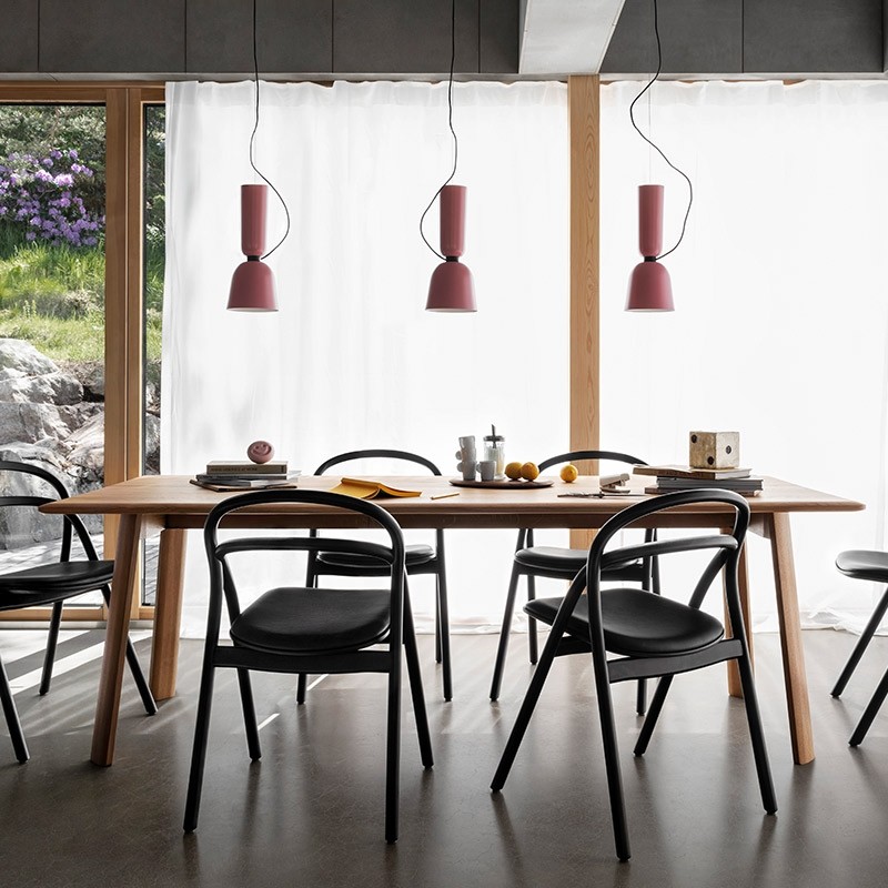 Macaron Colour Splicing Alphabeta metalen hanglamp HL137