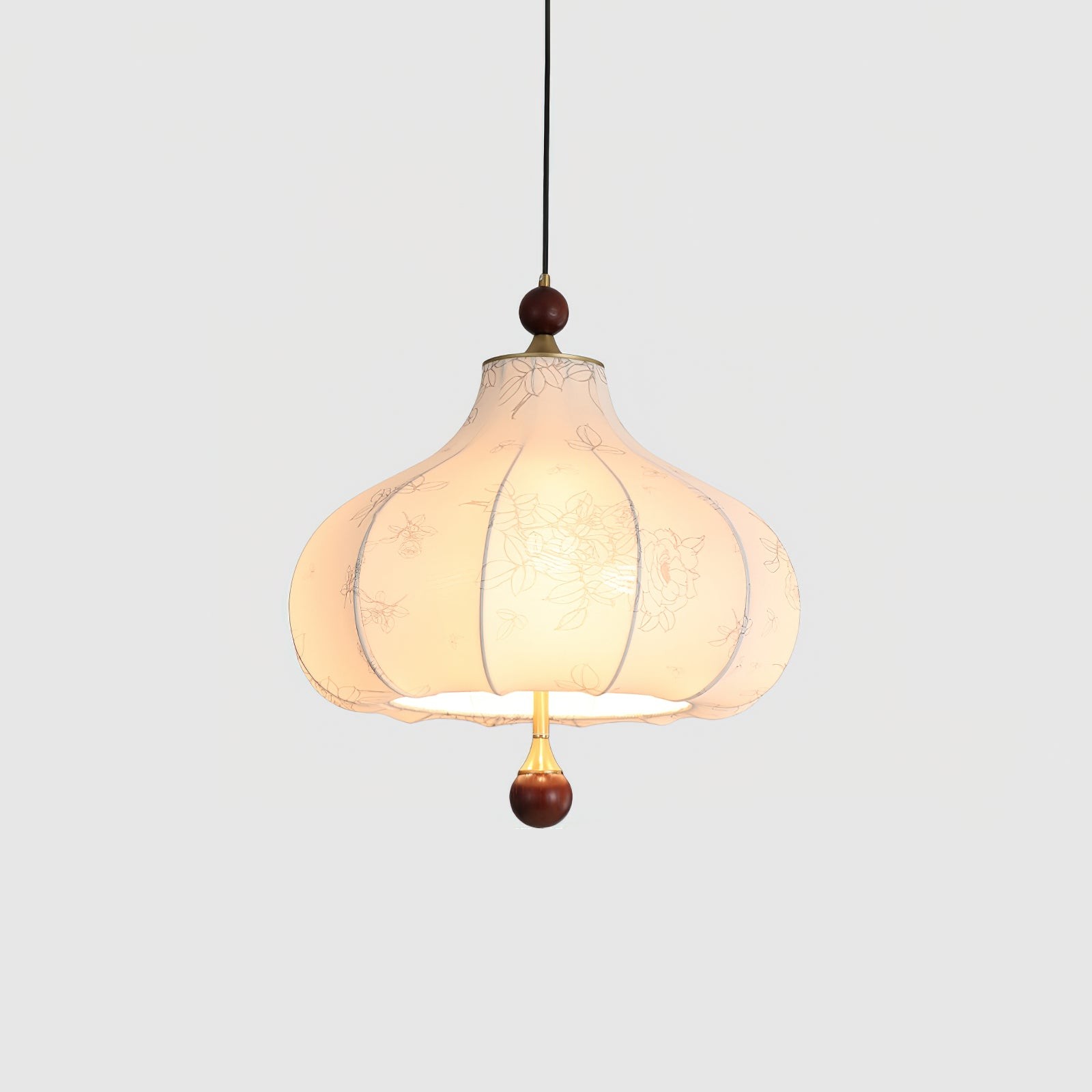 Franse Retro Stoffen Patroon Hanglamp HL496