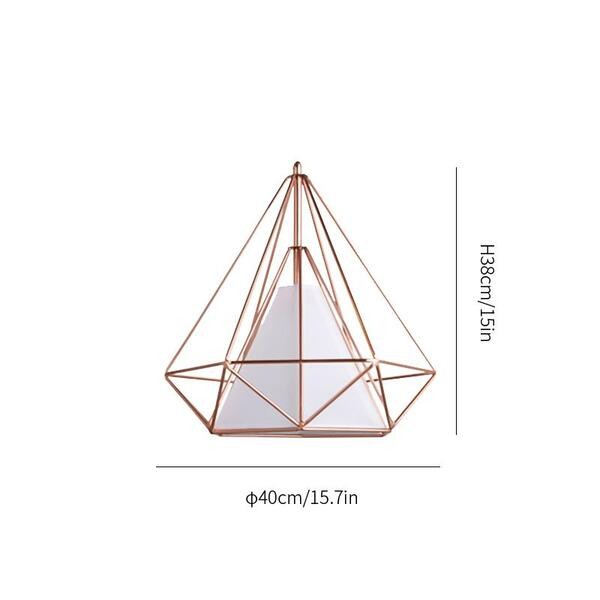Diamond cage hanglamp