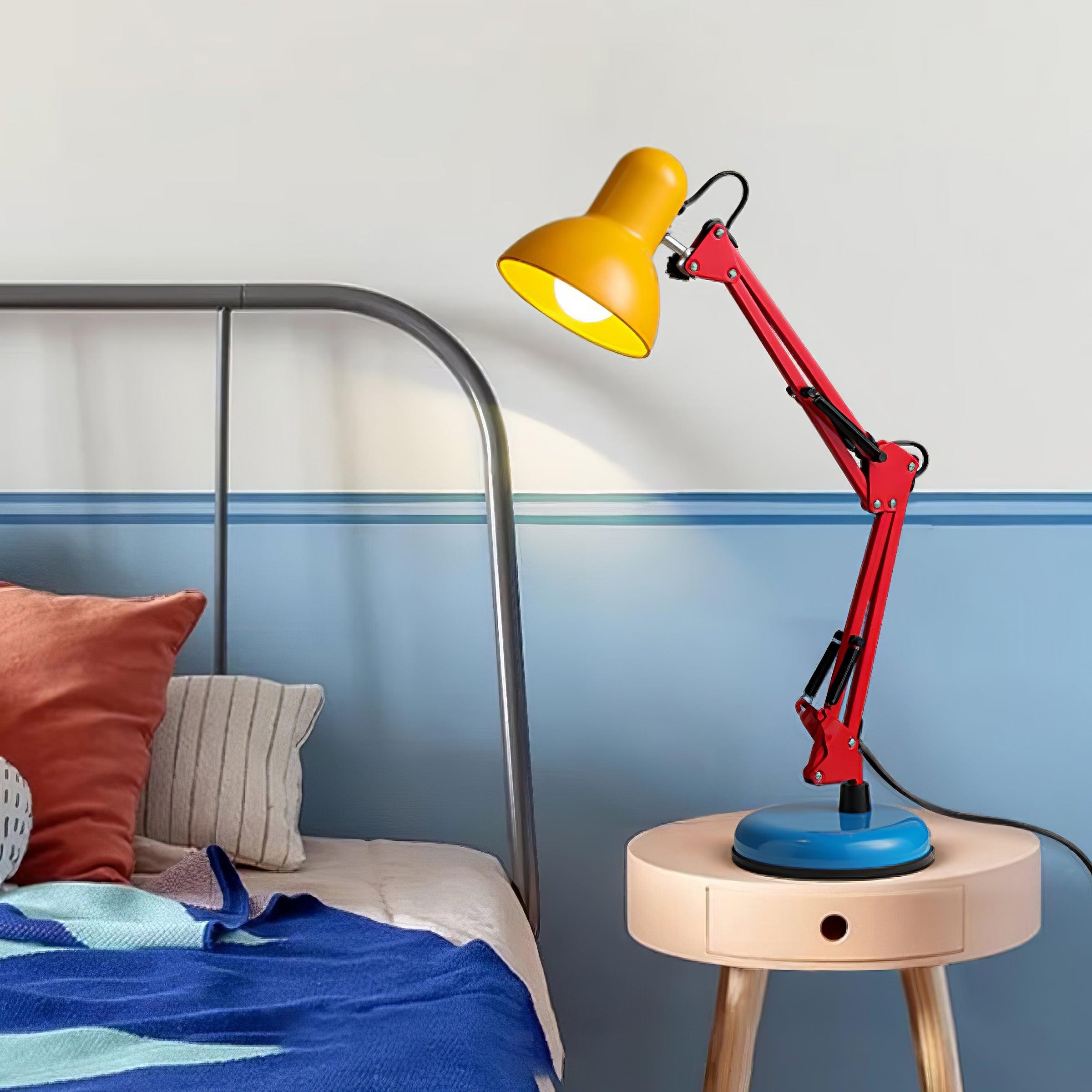Creatieve kleurrijke oogbescherming verstelbare tafellamp voor slaapkamer HL434