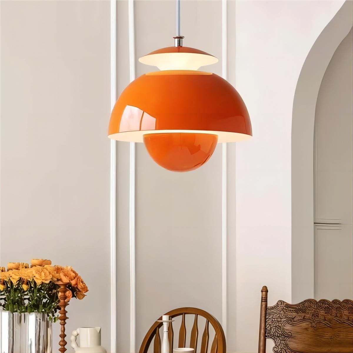Creatieve Orb Bud Design Metalen Hanglamp HL216