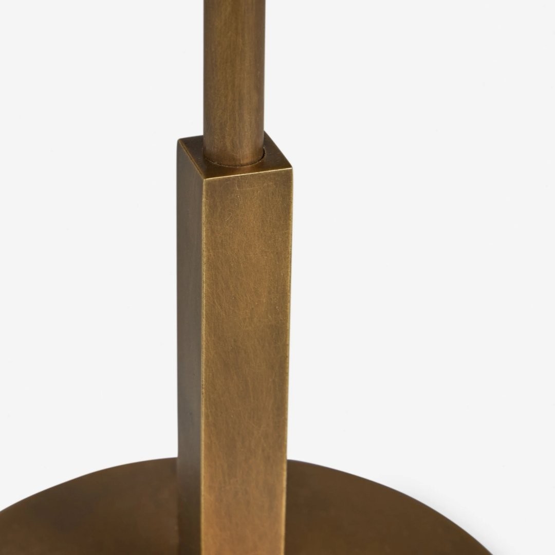 Aurecyl Tafellamp - Slanke, taps toelopende metalen tafellamp met vintage-look voor de woonkamer HL1853